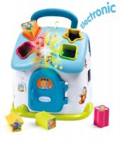 Cotoons domček vkladačka modrý elektr.